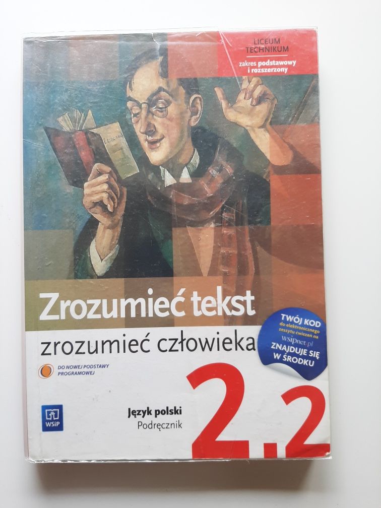 Podręcznik do polskiego Zrozumieć tekst zrozumieć człowieka 2.2