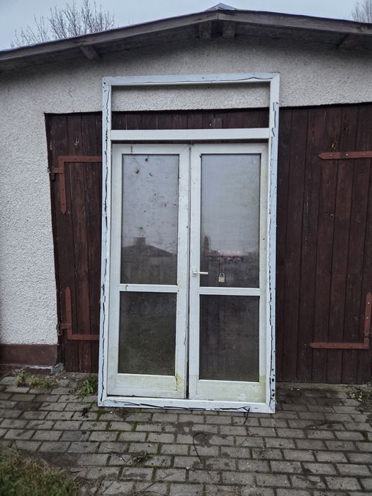 Drzwi tarasowe z demontażu