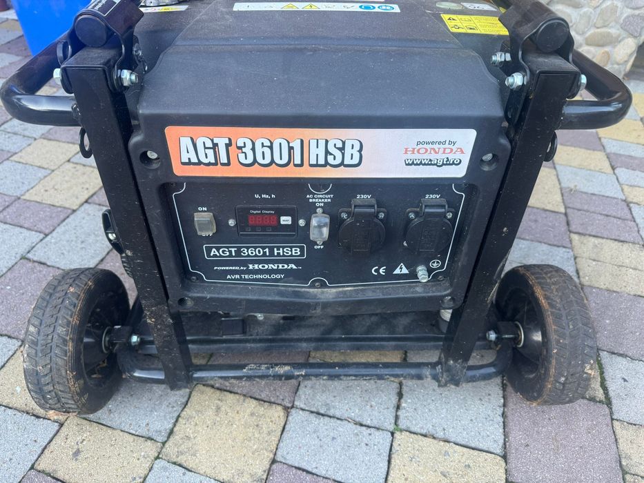 Бензиновий генератор AGT 3601 HSB