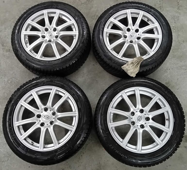 Rezerwacja koła zimowe felgi opony 215/55 R17 tucson ix35 sportage qas
