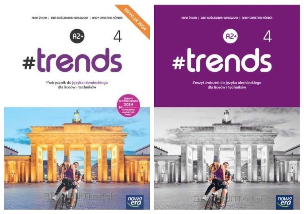 |NOWE| #TRENDS 4 Podręcznik + Ćwiczenia 2024 Nowa Era