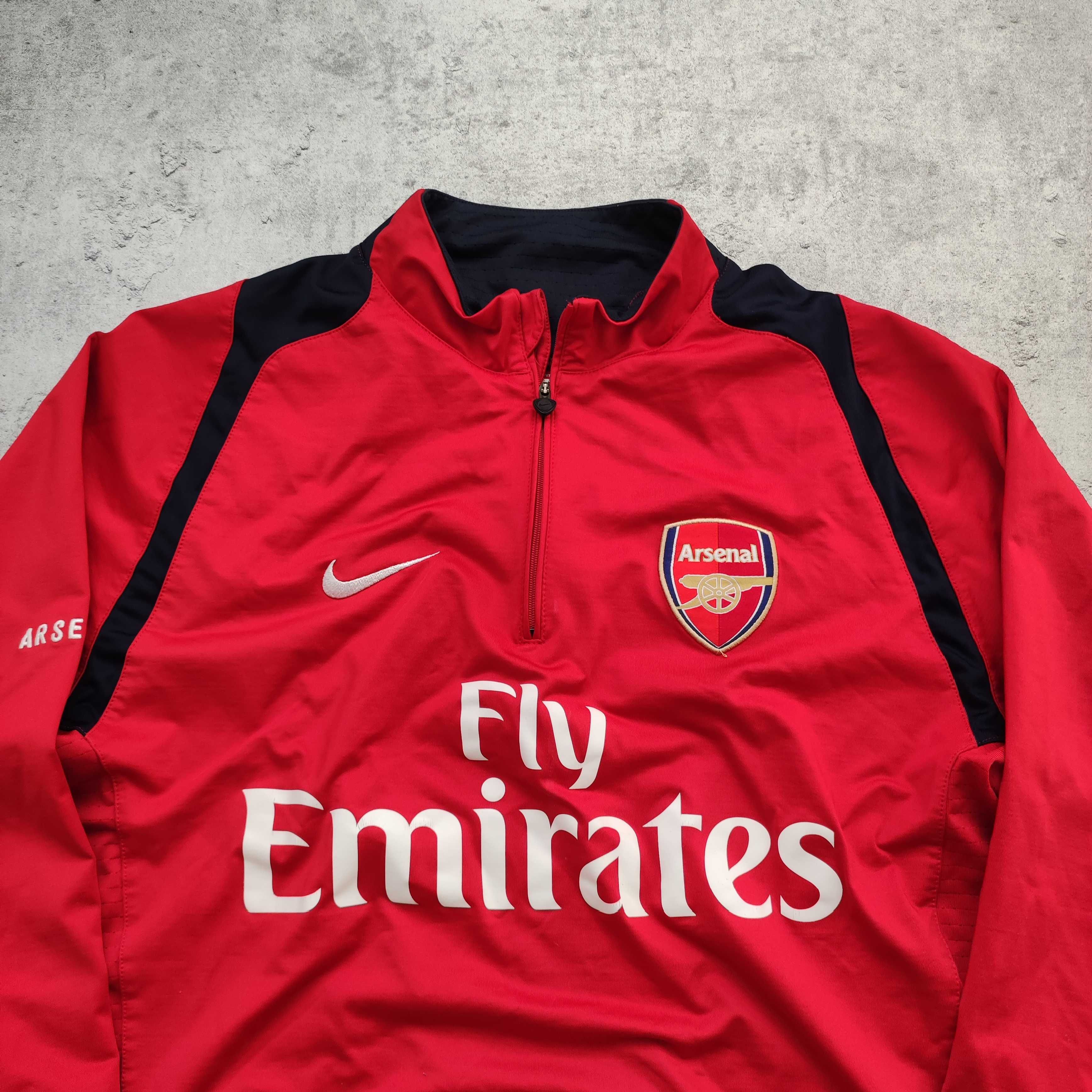 MĘSKA Bluza PREMIUM Piłka Nożna Nike Arsenal Londyn Treningowa Haft
