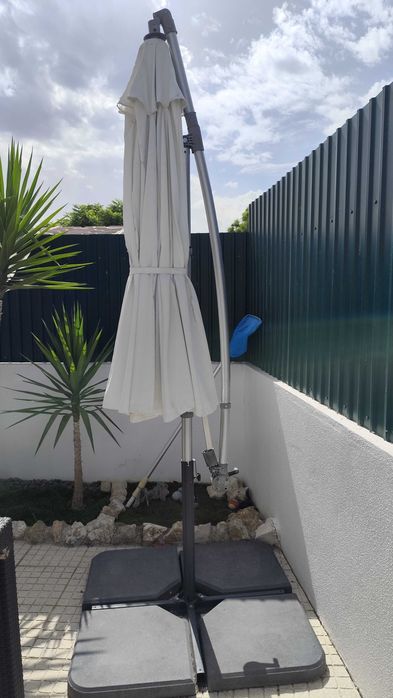 Chapéu de Sol 3m + Base