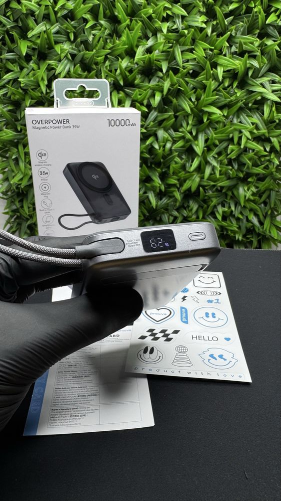 Крутецька новінка павербанк Proove 10000 mAh 35W magsafe for Iphone