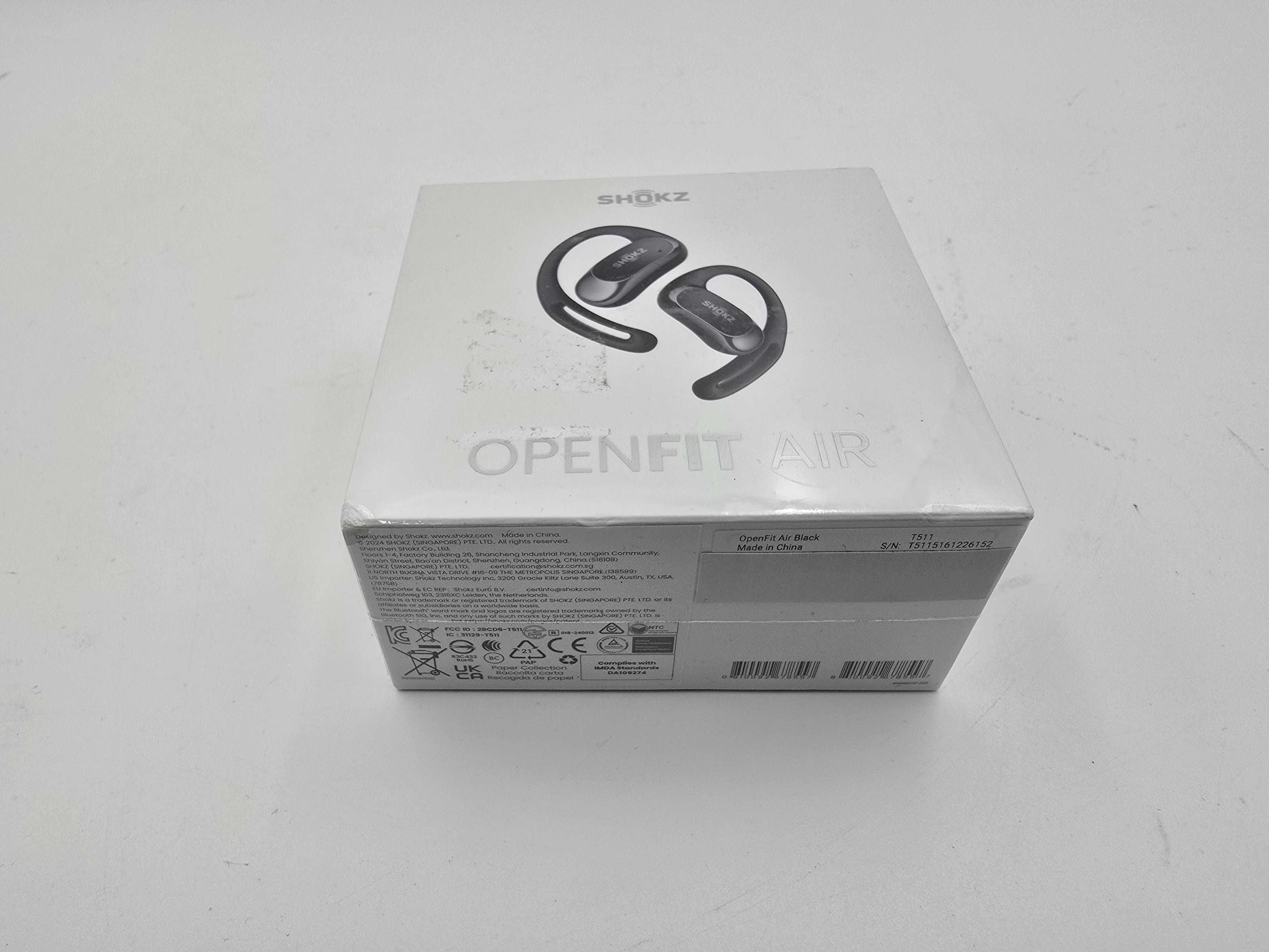 Słuchawki SHOKZ Openfit Air Czarny