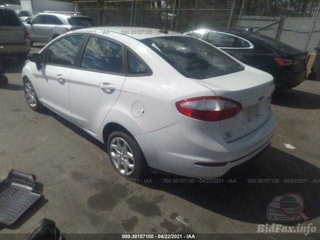 Разборка запчасти бу б/у Ford Fiesta Mk7 2015 1.6 USA США Форд Фиеста