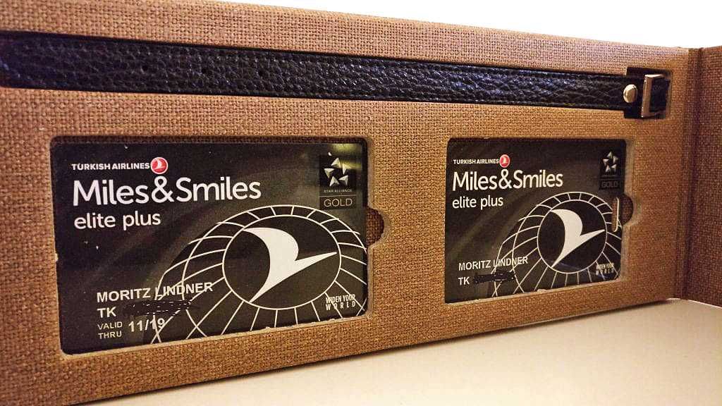 Ремешок черный для багажных бирок miles&smiles turkish airlines