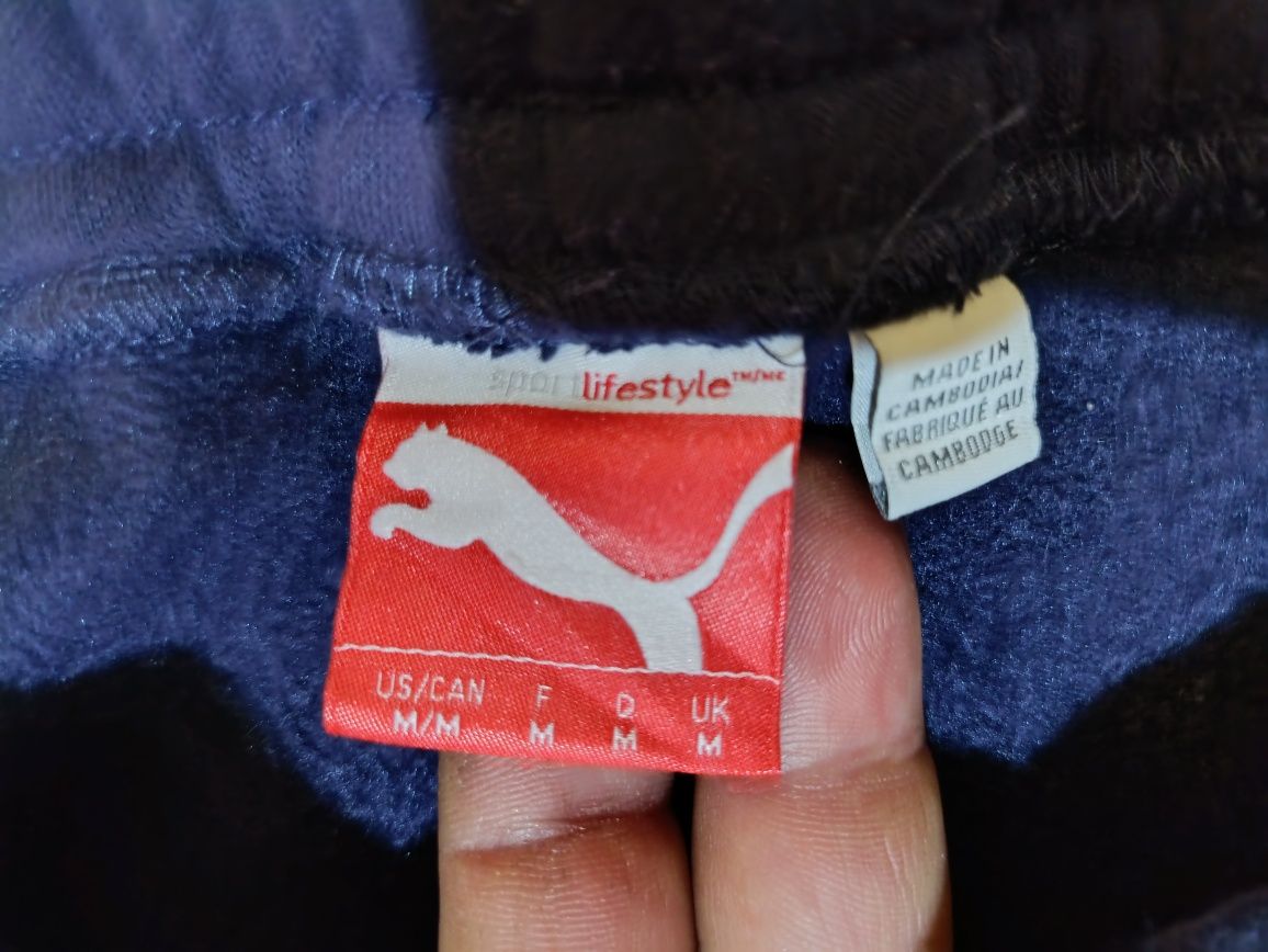 Теплі чоловічі спортивні штани Puma