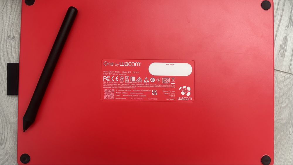 Продам графічний планшет one by wacom M