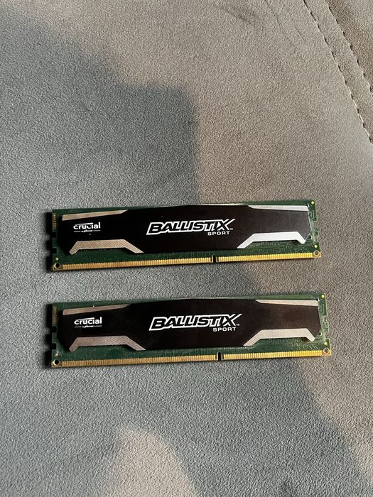 pamięć ram ballistix sport 2x4gb