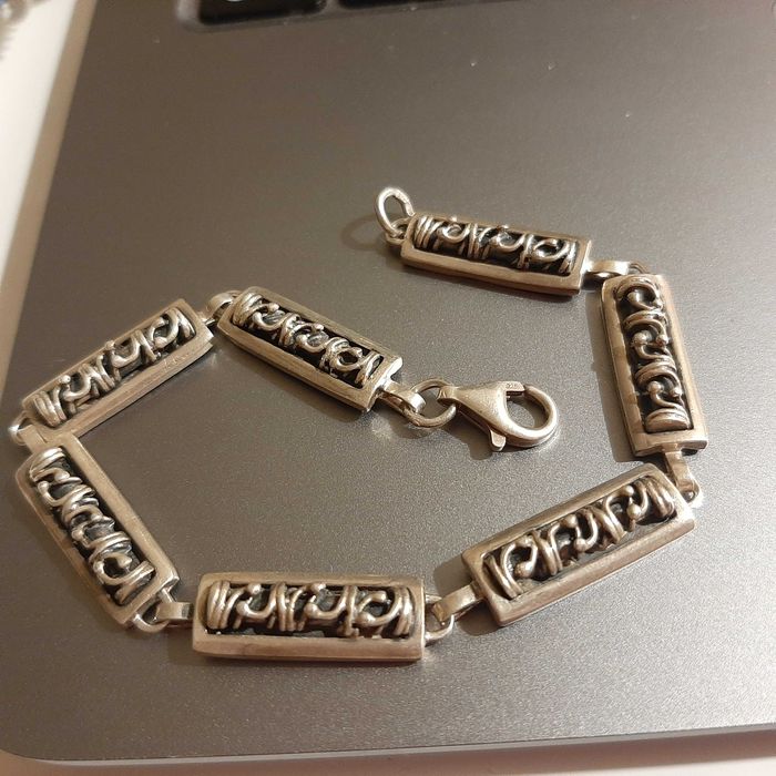 Stara bransoletka ze srebra