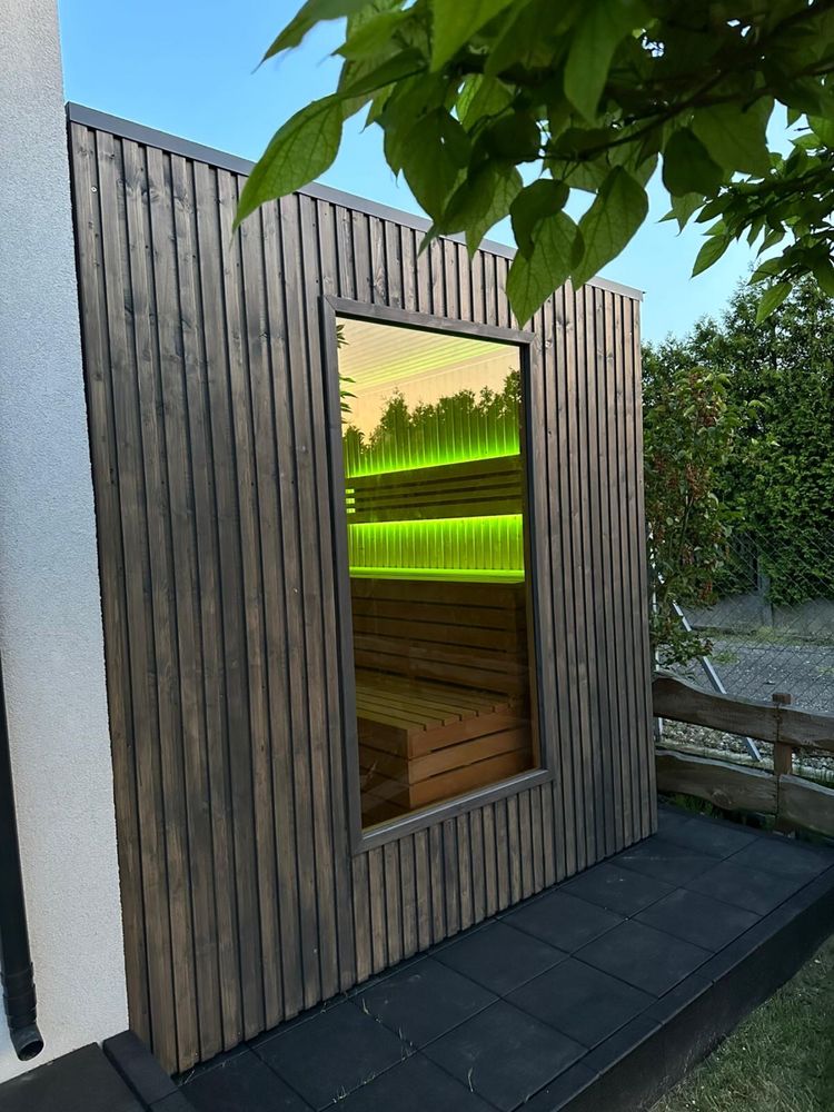Sauna Finska Zewnetrzna Ogrodowa