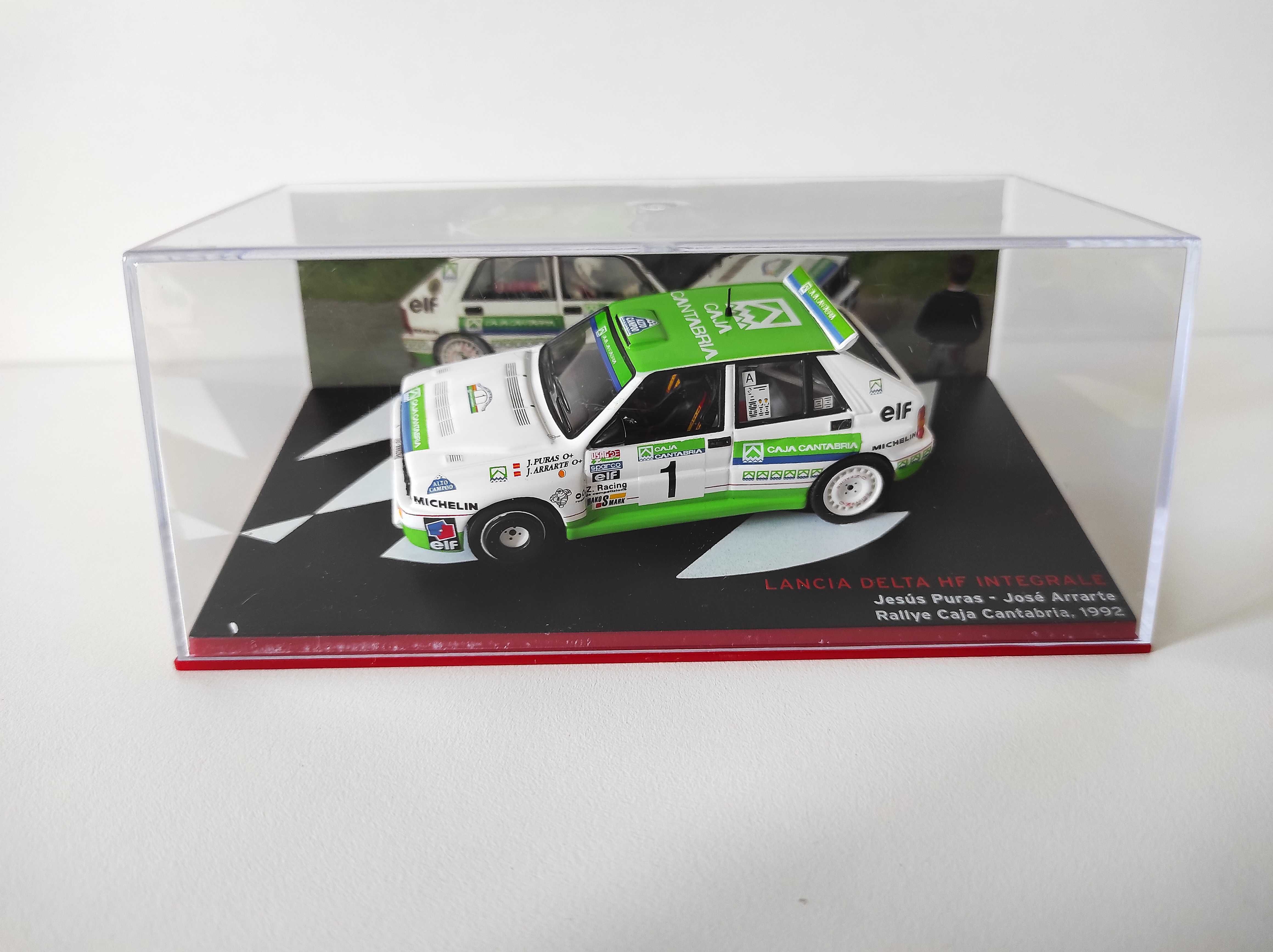 Lancia Delta HF Integrale Rally Cantabria 1992r 1:43