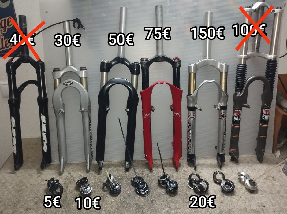 SKOTCH’s Bikes Garage... Peças, pecinhas e um monte de parafusos!!!