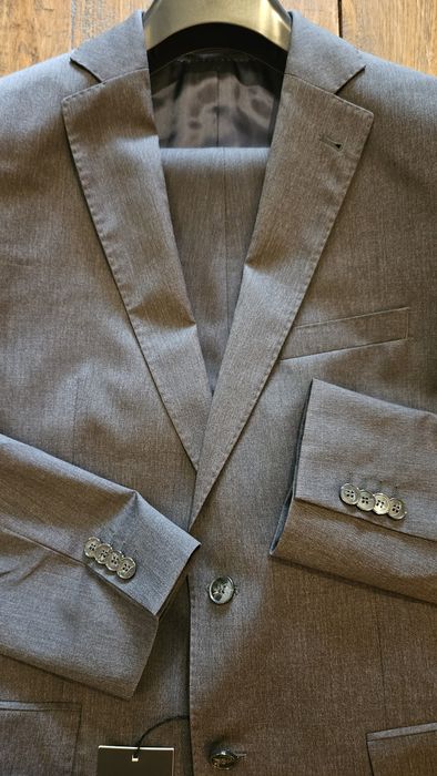 Nowy Garnitur Marynarka Bytom rozmiar L 188/100/88 klasyczny szary