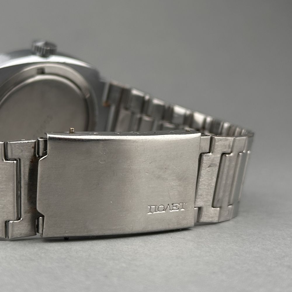 Zegarek vintage Poljot – radziecki | mechaniczny | giloszowana tarcza