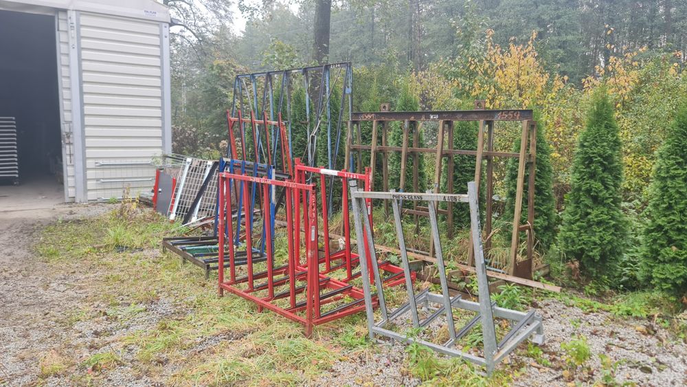 Stojaki na szkło szyby