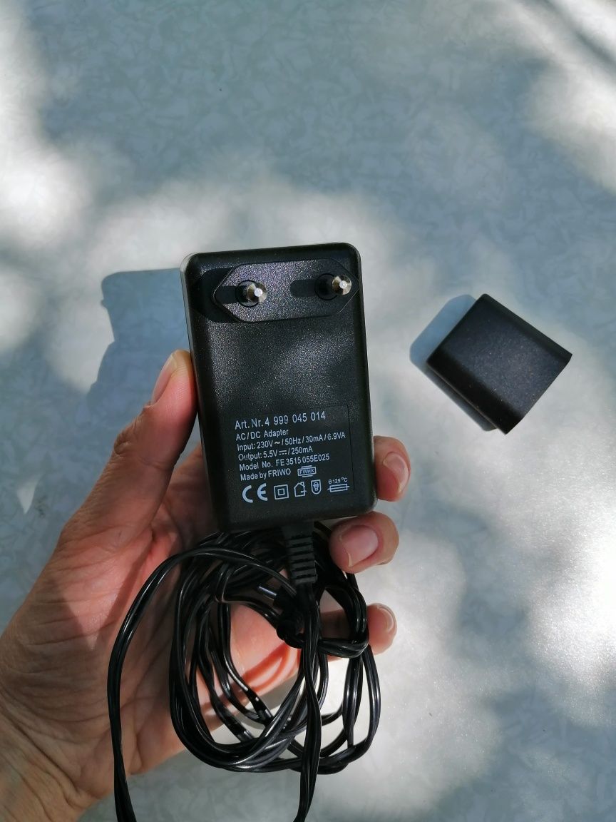 Блок питания Friwo, источник питания постоянного тока, 5,5V, 250mA