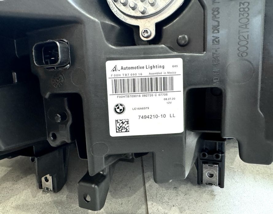 Фары Laser shadow line BMW X5 G05 оптика лазер блек бмв г 05