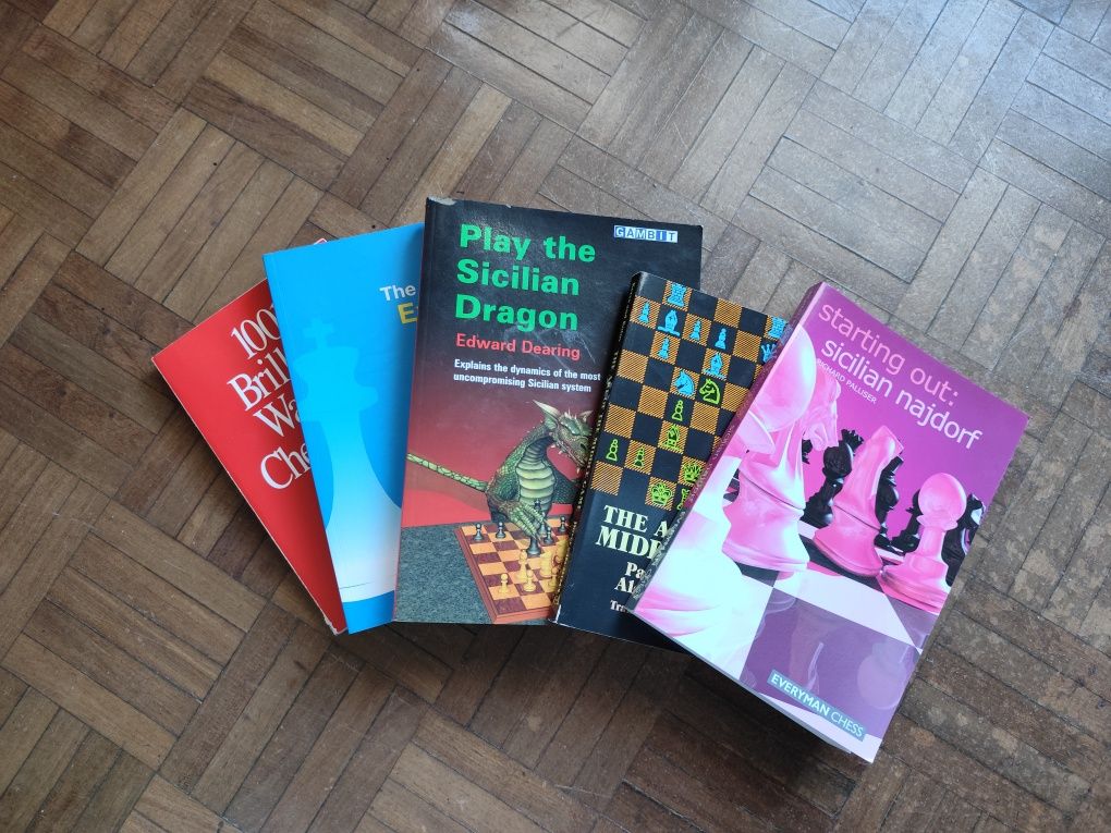 Livros de xadrez- conjunto 80€