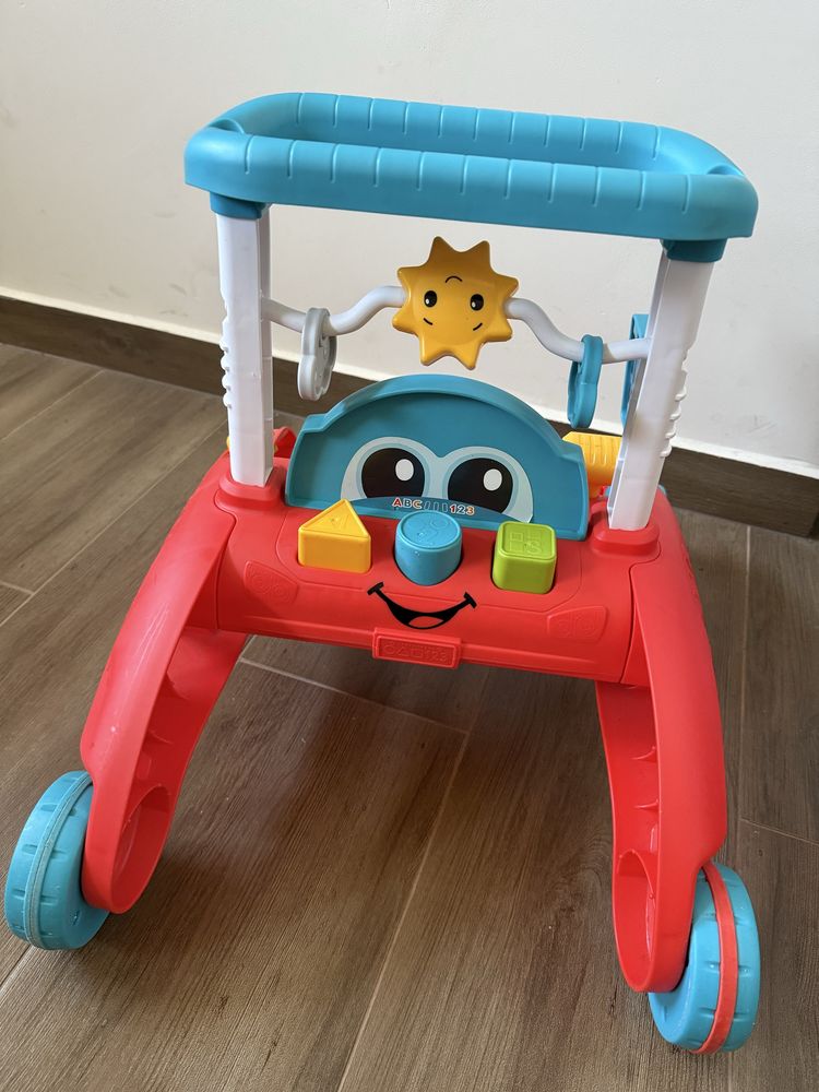 Fisher Price Interaktywny Chodzik pchacz małego kierowcy