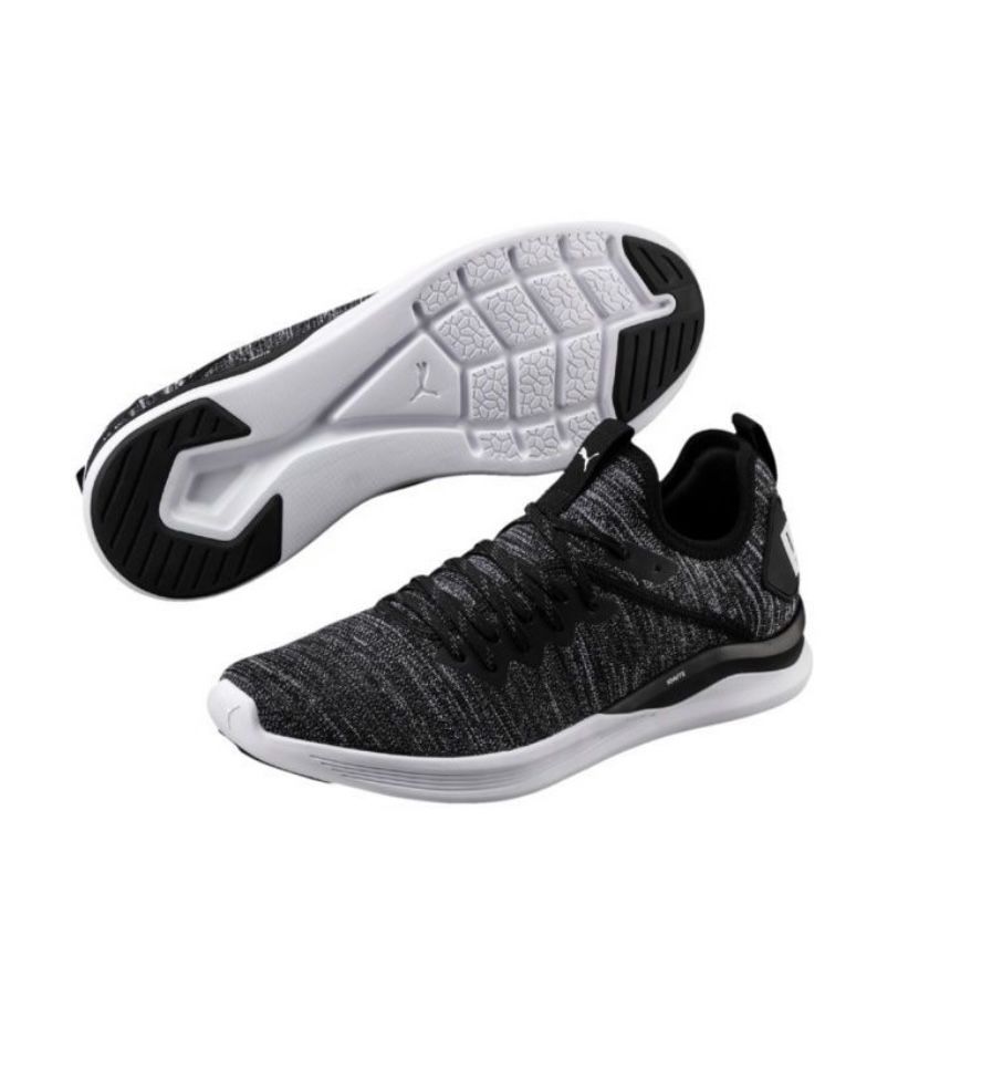 Buty Puma Ignite Flash evoKNIT 45 czarne