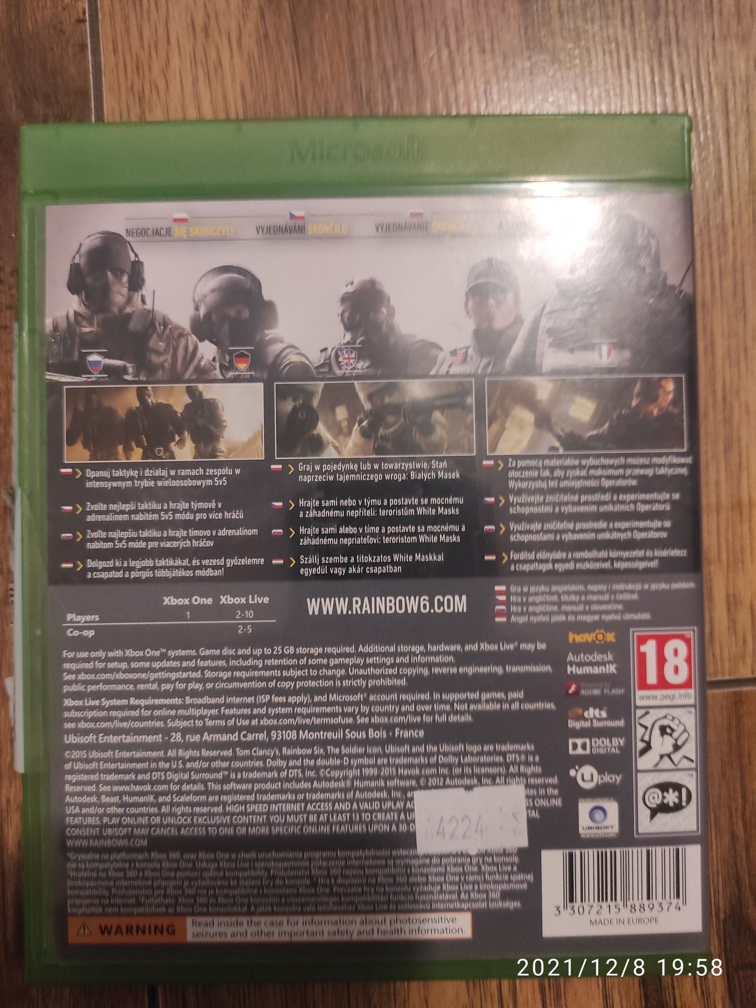 Tom Clancy's Rainbow Six Siege - Xbox One