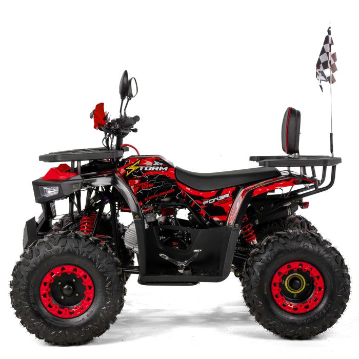 QUAD 125cc /XTR STORM/ wyświetlacz duże koła ledy oparcie Raty Dostawa