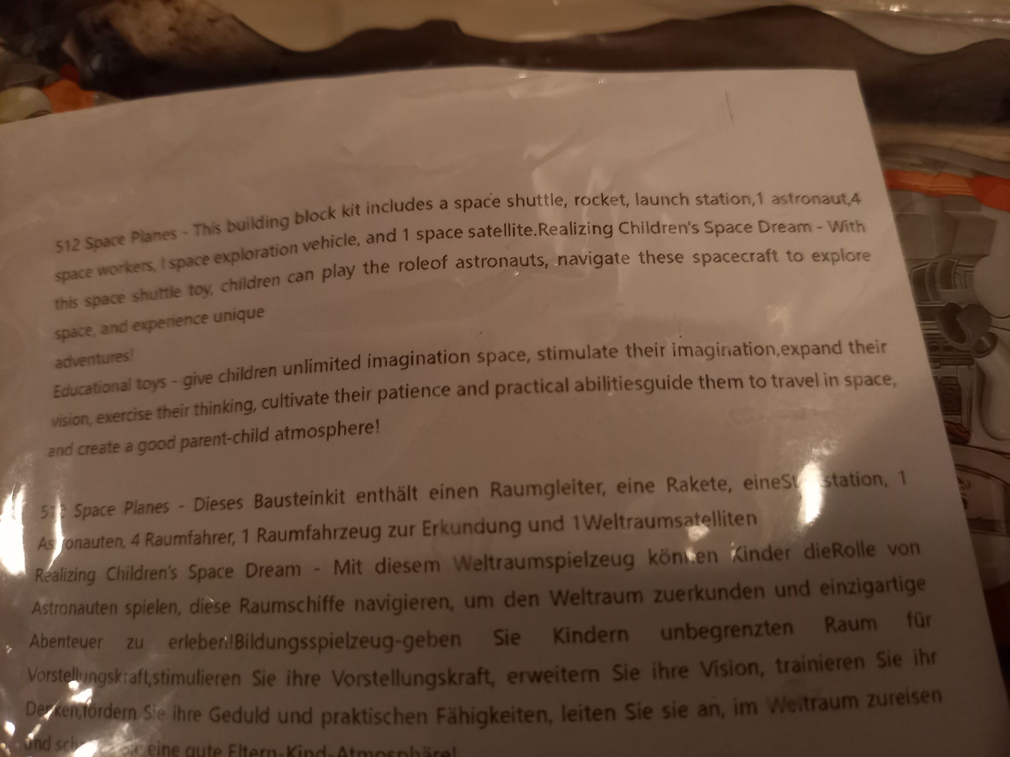 Klocki rakieta kosmiczna LeleBrother 8861