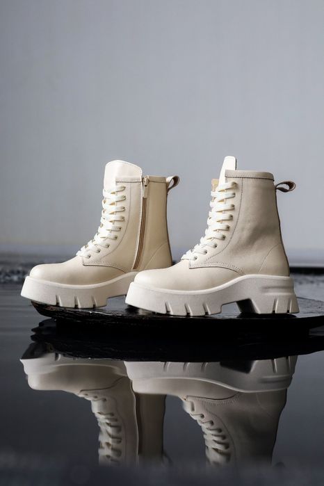 ЦЕ ПІДПАЛ!!!  Натуральна шкіра жіночі зимові ботинки