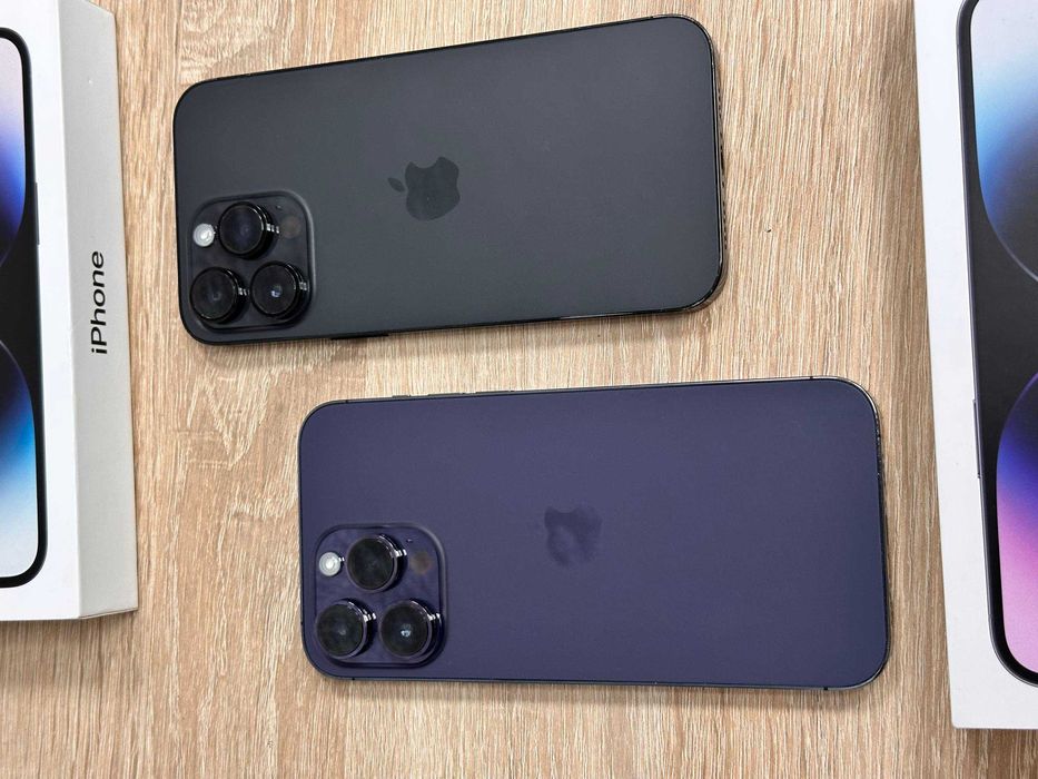 Apple iPhone 14 Pro Max 128Gb Deep Purple/Black 100%акбГарні Айфон Про