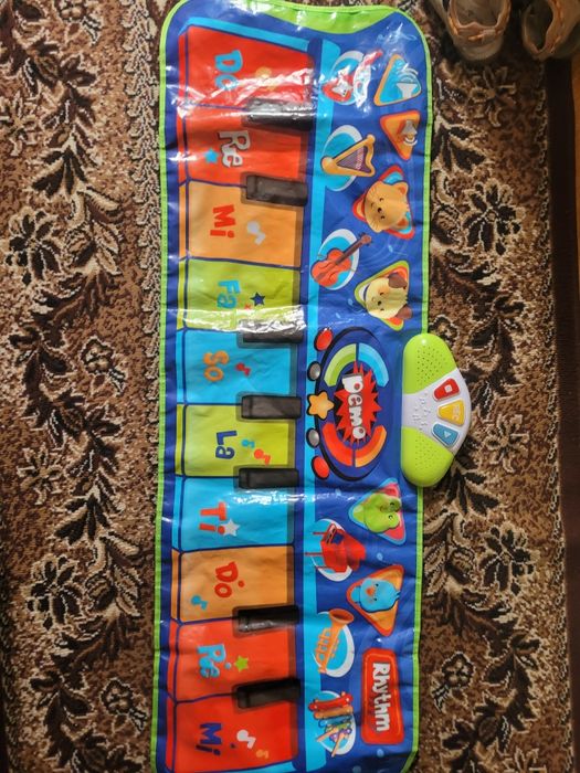 Великий Інтерактивний коврик, музичний коврик   музикальний коврик