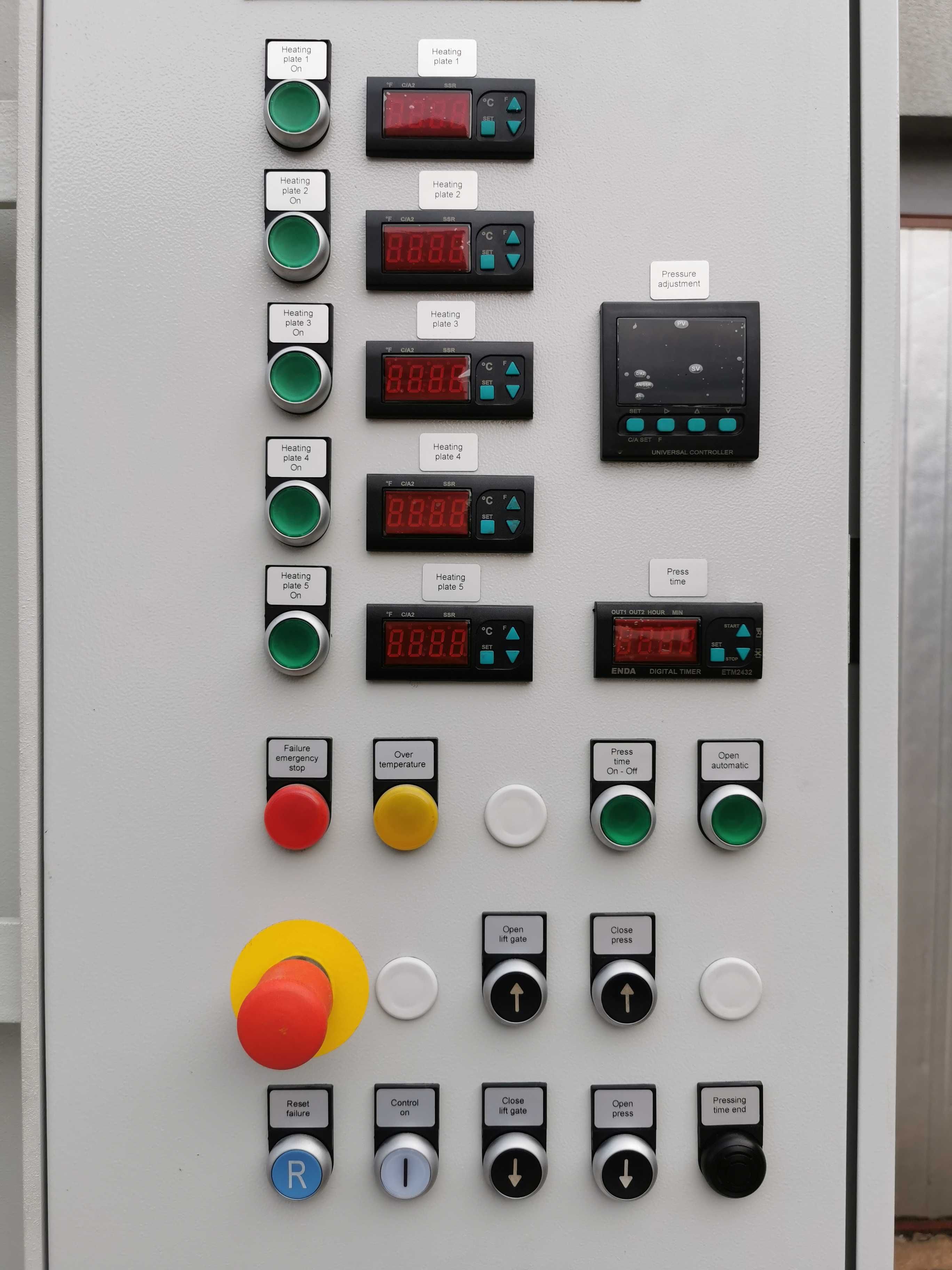 Prasa do forniru JOOS , hydrauliczna , elektryczna NOWA