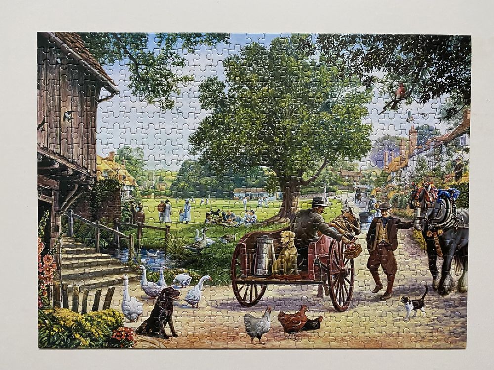 KOMPLETNE puzzle Jigsaw 500 “Past the Cricket Green”