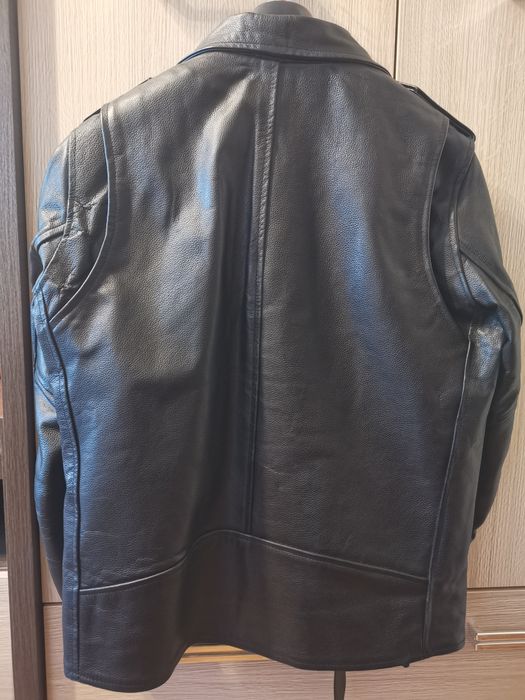 Kurtka skórzana ramoneska, motor i rock and roll. Jak nowa