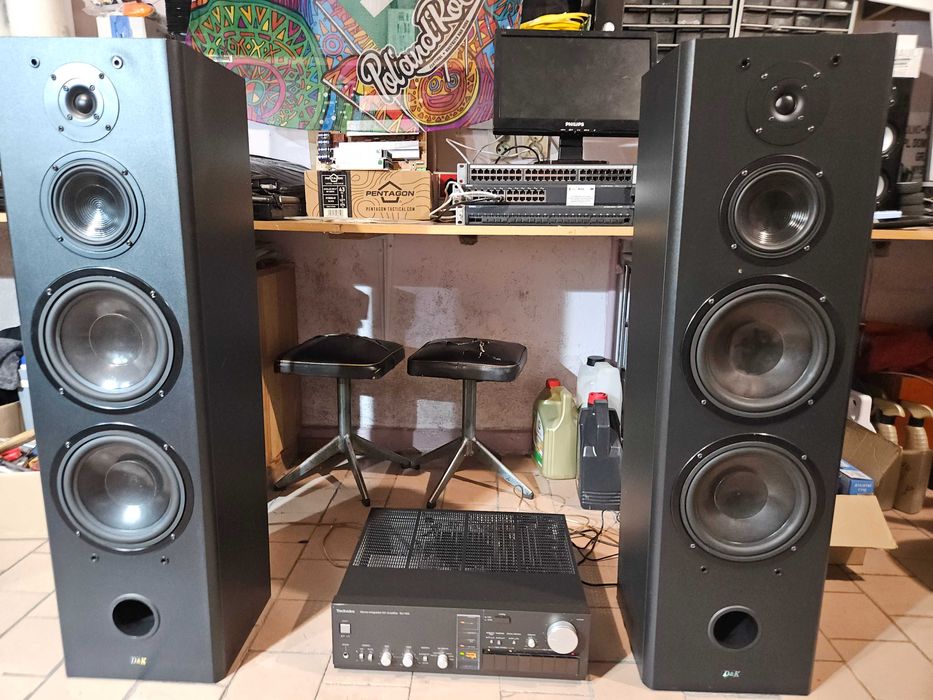 Technics SU-V6X wzmacniacz z kolumnami.