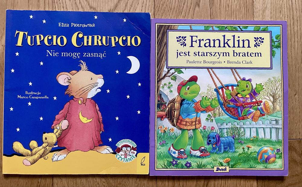 Franklin + Tupcio Chrupcio komplet bdb