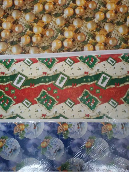 Бумага для упаковки подарков. Подарочкая бумага.. Только новогодняя. Р