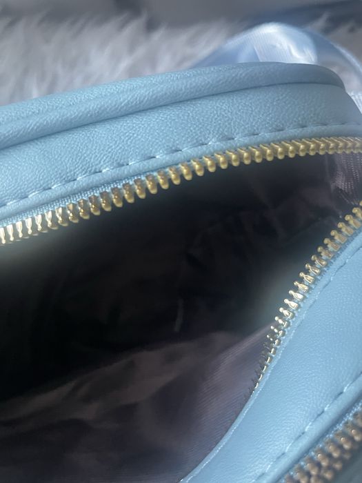 Nowa niebieska torebka z misiem