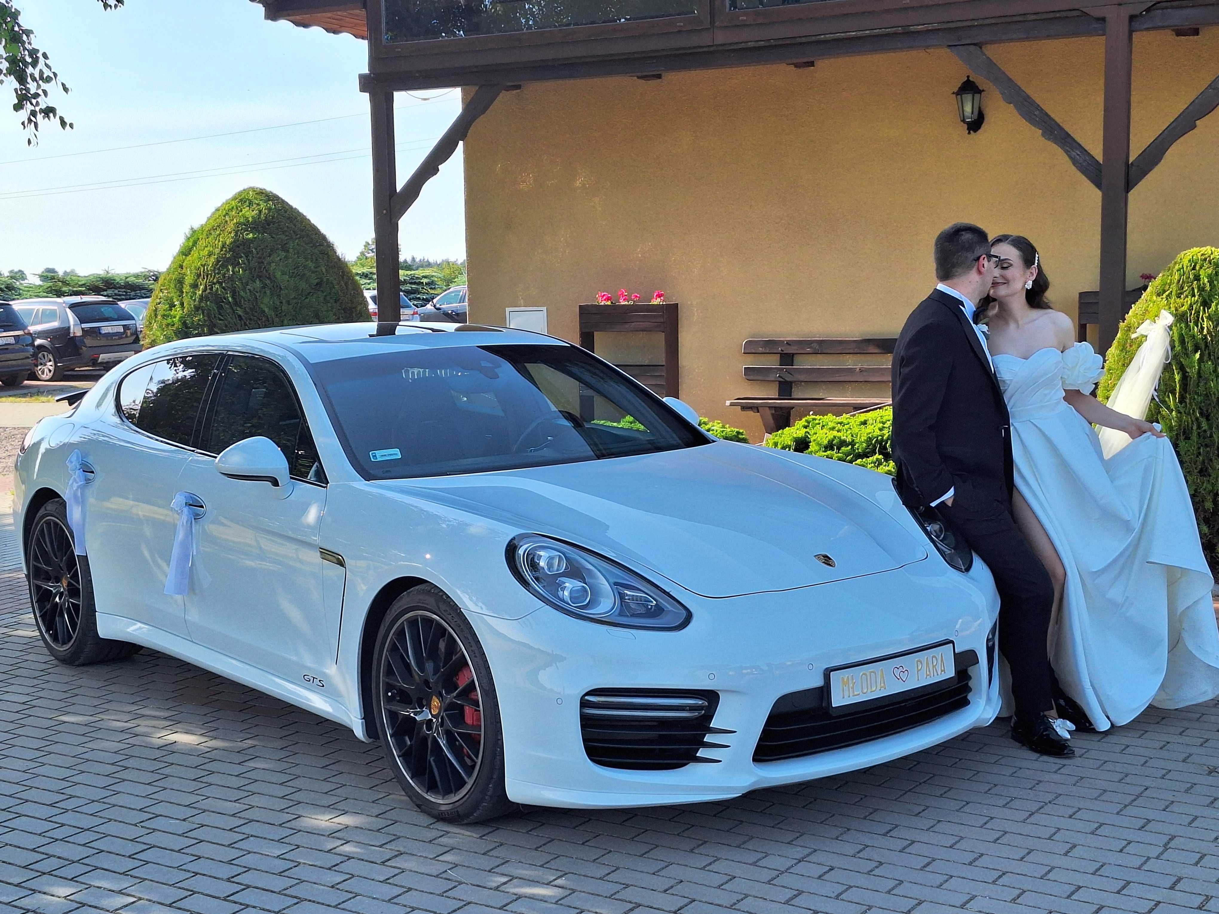 Samochód Auto do ślubu Porsche Panamera GTS