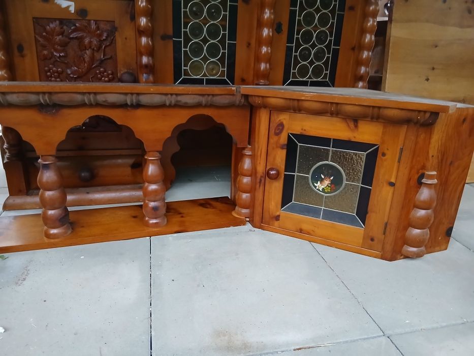 Kredens stół krzesła szafka Stare meble