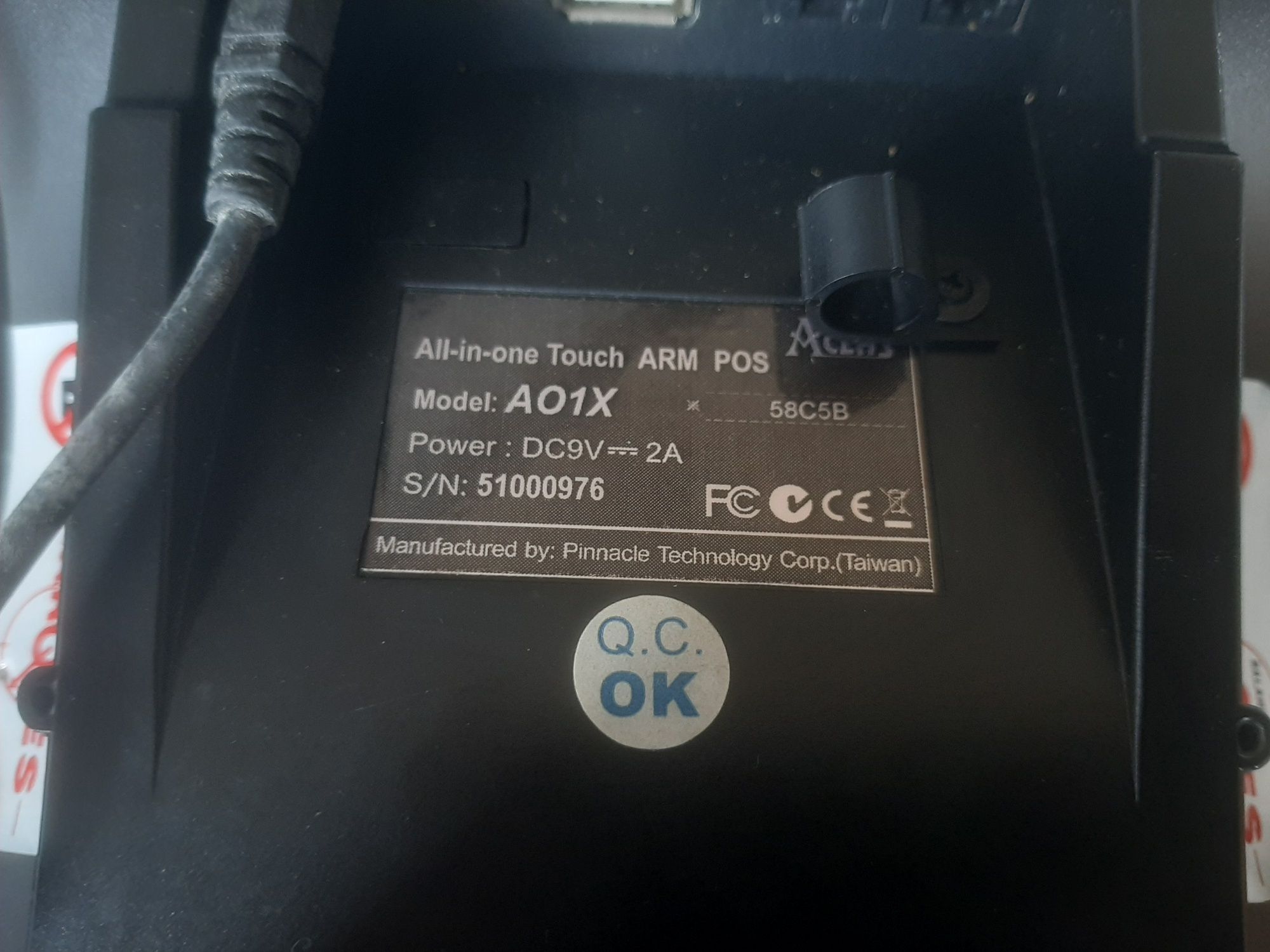Terminal Touch POS Aclas AO1X