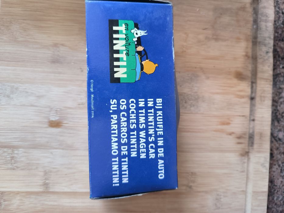 Jipe Tintin em caixa original