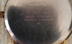 Relógio vintage Casio para peças