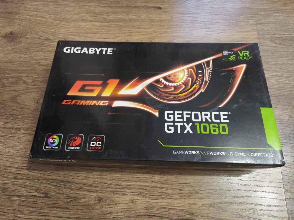 Відеокарта Gigabyte GeForce GTX 1060 6 GB GDDR5