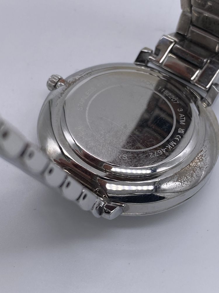 Oryginalny Zegarek Damski Michael kors MK4672 Kryształy Srebrny