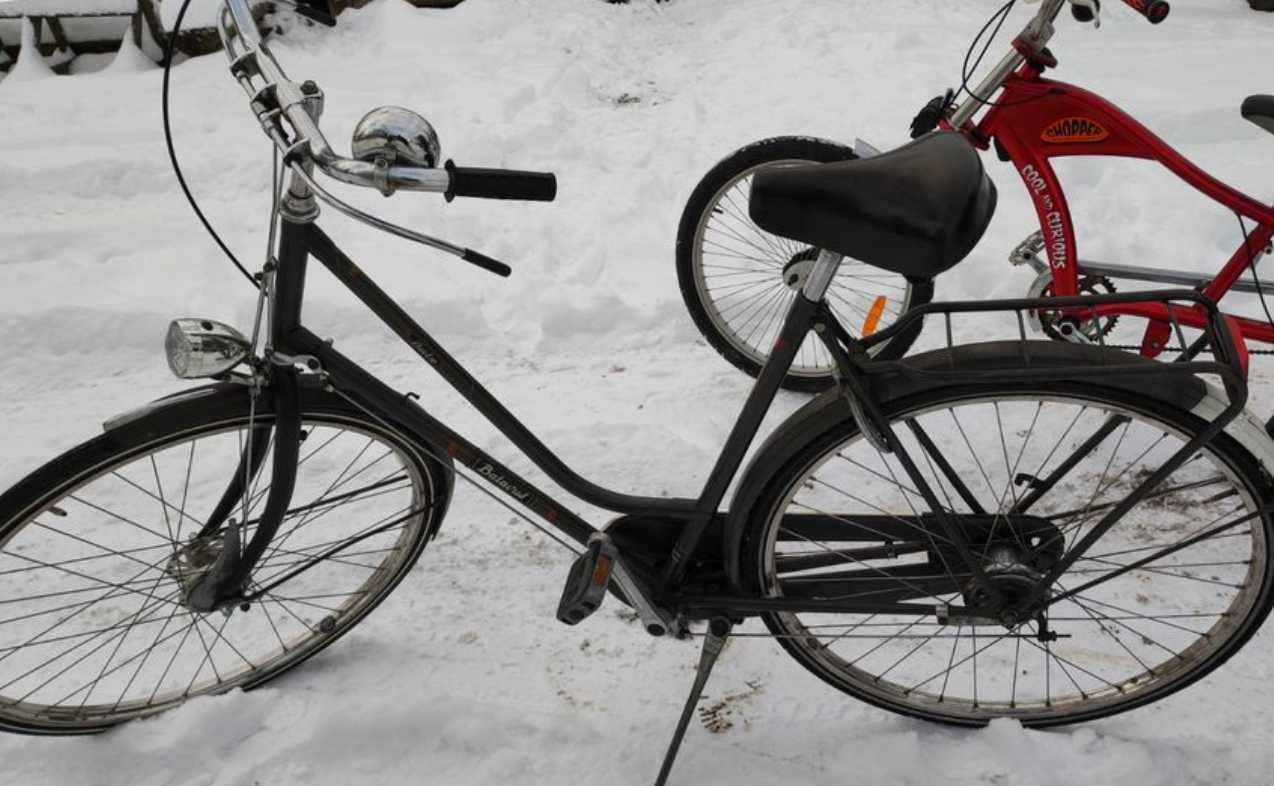 Holenderski RETRO rower miejski BATAVUS na cięgnach