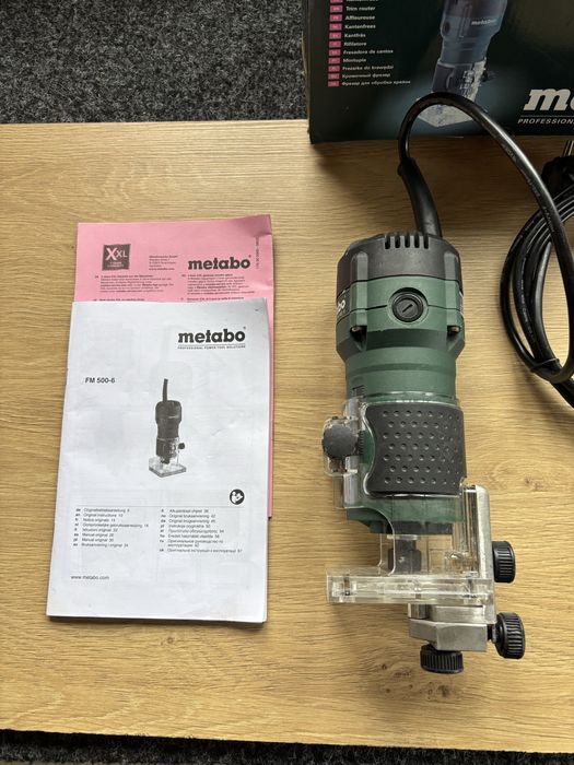 Metabo frezarka krawędziowa górnowtzecionowa FM500-6
