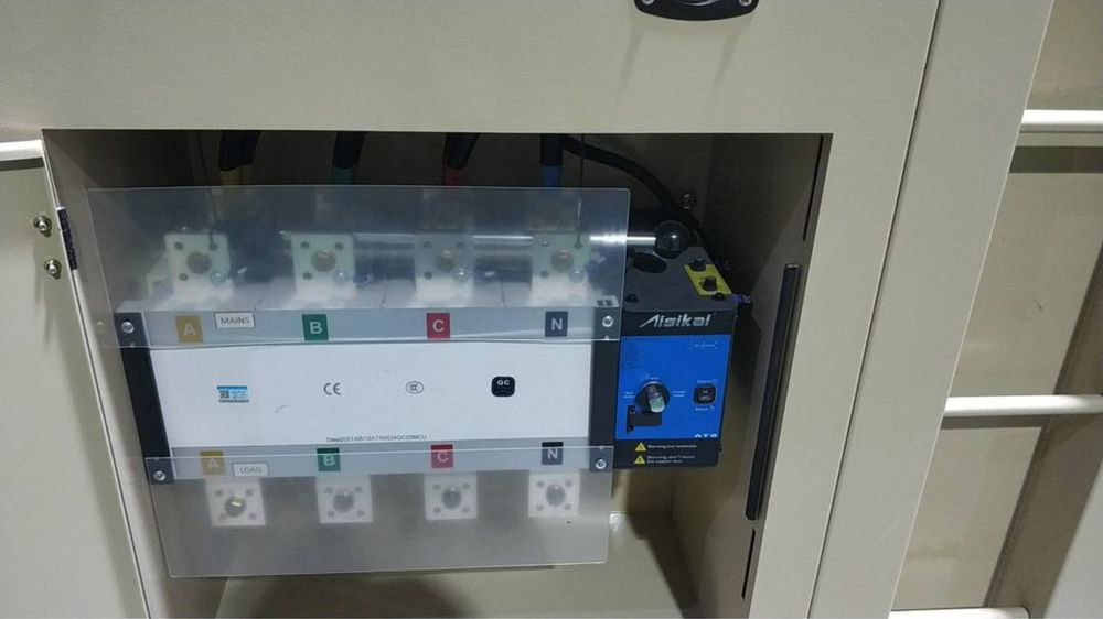 Промисловий Дизельний ГЕНЕРАТОР Cummins WP550C, потужністю 400кВт.