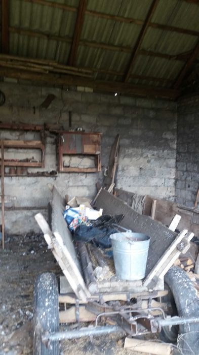 Wóz konny drewniany